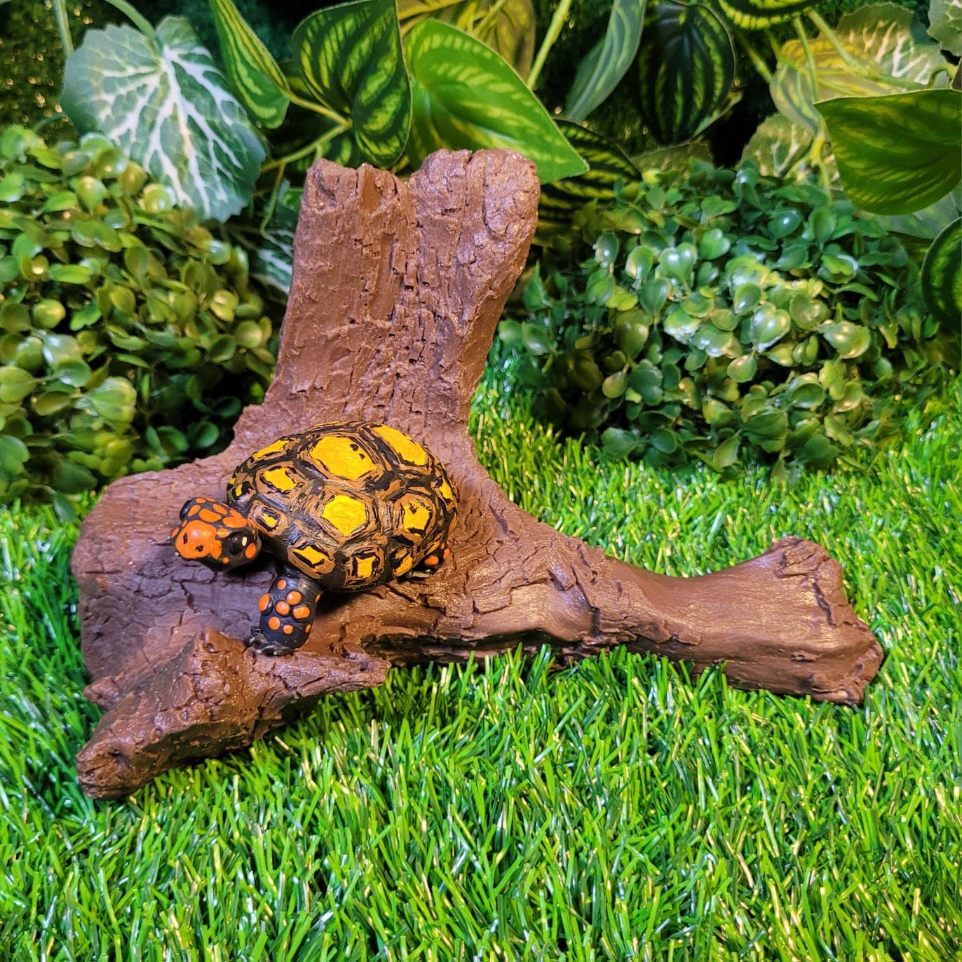 Enfeite Tronco Deitado Decoração Terrário En 402 Artexotics